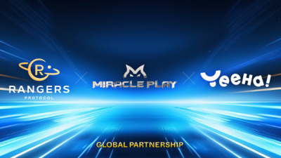 미라클 플레이, 이하 게임즈-레인저스 프로토콜과 글로벌 파트너십 체결