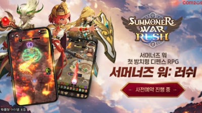 컴투스, 방치형 RPG '서머너즈 워: 러쉬' 사전 예약 개시