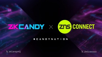 게임 특화 하이퍼체인 zkCandy, ZNS와 파트너십 발표